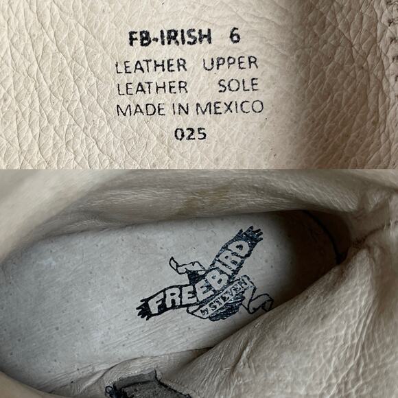 Freebird By Steven Irish Tall Leather Riding Boots Triple Buckle Strap 6 Brown - Picture 6 of 12